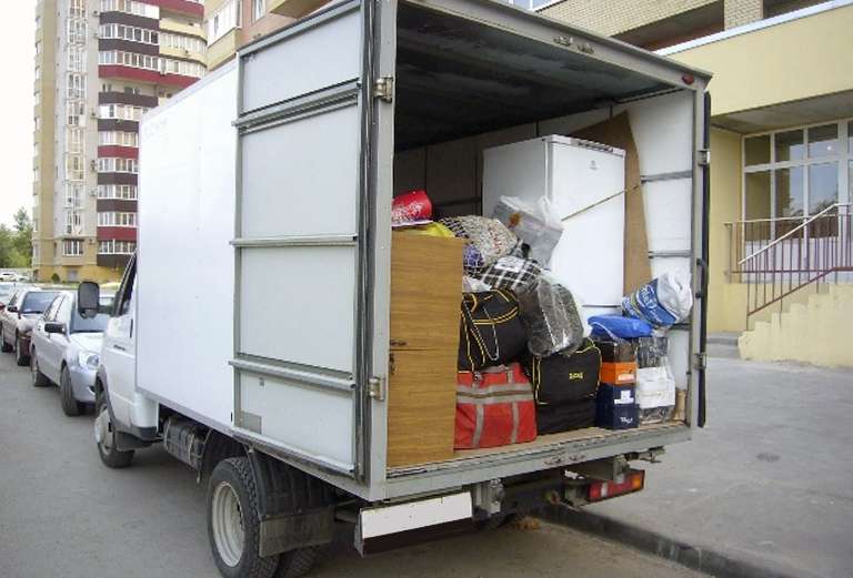 Перевозка мебели, коробок лежа из Москвы в Белинского