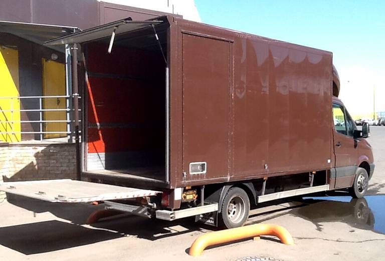 Заказ грузовой машины для транспортировки мебели : Диван раскладной из Костромы в Москву